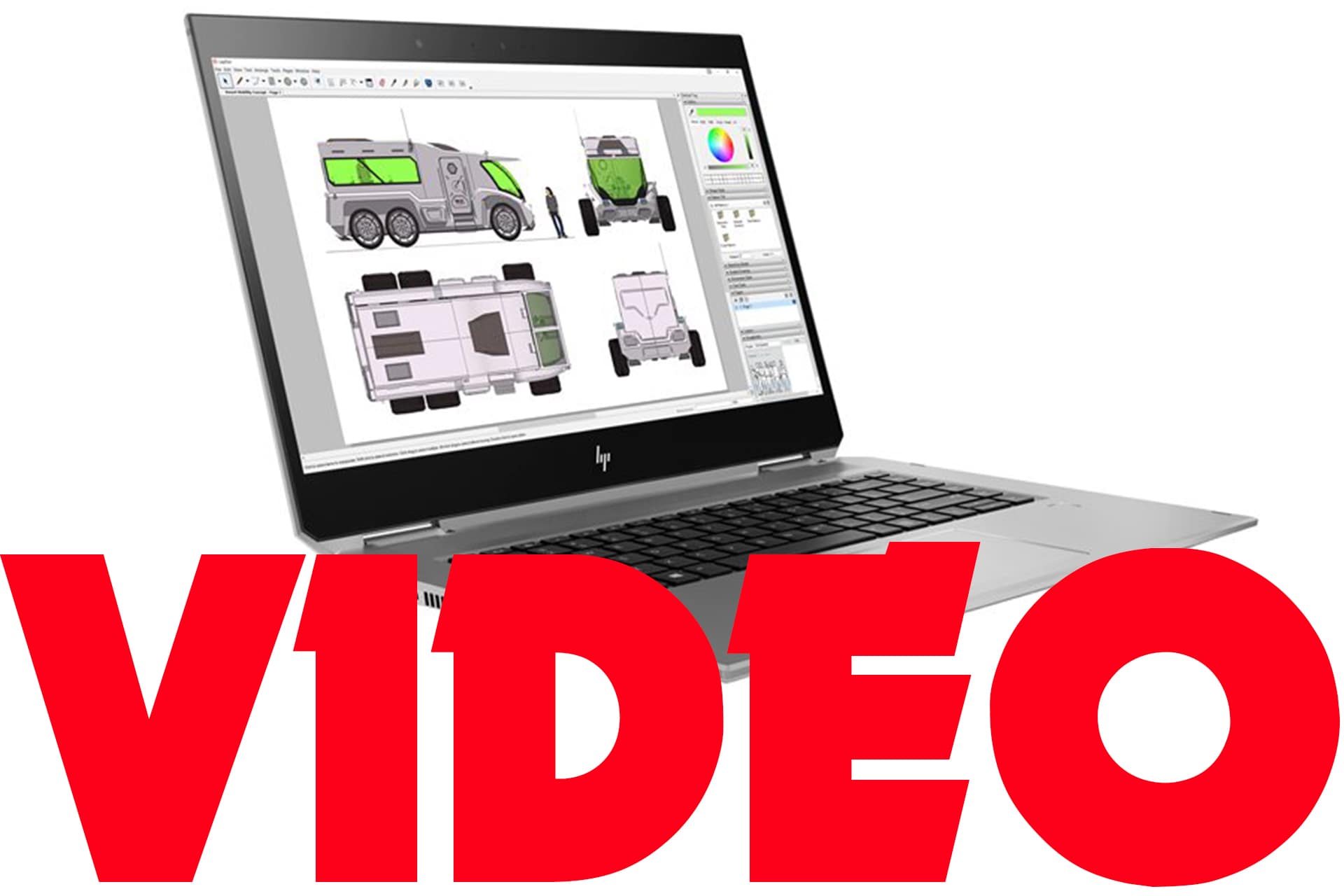 HP ZBook Studio x360 G5 video